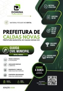 Apostila para Guarda Civil Municipal de Caldas Novas – Preparação 2026