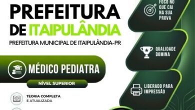 Apostila para Médicos Pediatras de Itaipulândia PR – Edição 2026