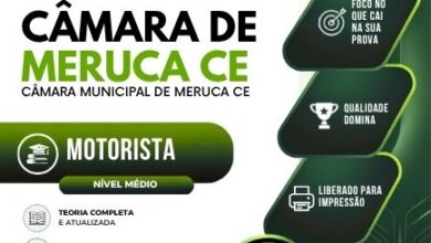 Apostila para Motorista – Câmara Municipal de Meruoca, CE 2026: Conteúdos e Dicas Apostila para Motorista – Câmara Municipal de Meruoca, CE 2026: Conteúdos e Dicas