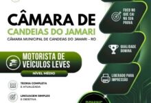 Apostila para Motoristas de Veículos Leves – Candeias do Jamari RO 2026