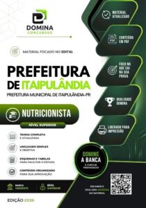 Apostila para Nutricionistas em Itaipulândia PR: Guia Completo 2026