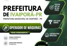 Apostila para Operador de Máquinas – Ivaiporã PR 2026: Guia Completo de Estudos