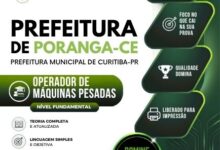 Apostila para Operador de Máquinas Pesadas – Poranga CE 2026: Conteúdo Completo