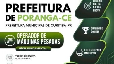 Apostila para Operador de Máquinas Pesadas – Poranga CE 2026: Conteúdo Completo