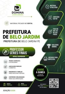 Apostila para Professores: Diretrizes e Conteúdos para Séries Finais – Belo Jardim PE 2026