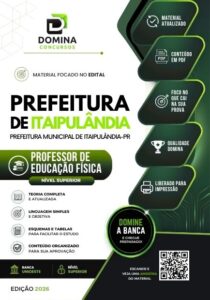 Apostila para Professores de Educação Física – Itaipulândia PR 2026