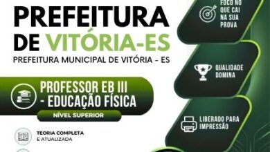 Apostila para Professores de Educação Física: Vitória ES 2026 – Guia Completo