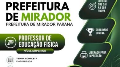 Apostila para Professores de Educação Física em Mirador PR – Edição 2026