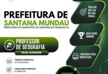 Apostila para Professores de Geografia – Santana do Mundaú AL 2026 Apostila para Professores de Geografia – Santana do Mundaú AL 2026