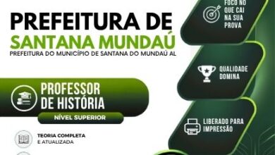 Apostila para Professores de História – Santana do Mundaú AL 2026