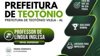 Apostila para Professores de Inglês – Teotônio Vilela, AL 2026 Apostila para Professores de Inglês – Teotônio Vilela, AL 2026