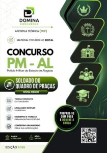 Apostila para Soldado da Polícia Militar de Alagoas – Concurso 2026