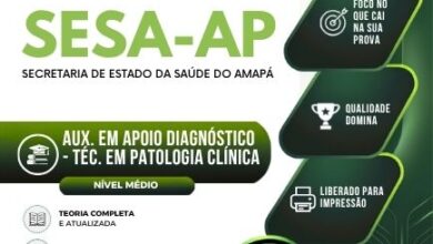 Apostila para Técnico em Patologia Clínica – SESA AP 2026: Conteúdos e Diretrizes Apostila para Técnico em Patologia Clínica – SESA AP 2026: Conteúdos e Diretrizes