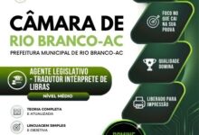 Apostila para Tradutores e Intérpretes de Libras – Câmara Municipal de Rio Branco, AC 2026 Apostila para Tradutores e Intérpretes de Libras – Câmara Municipal de Rio Branco, AC 2026