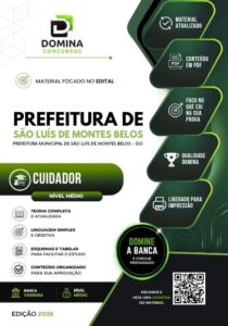 Apostila para cuidadores: São Luís Montes Belos, GO – Edição 2026