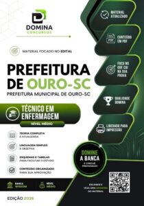 Conquiste sua Carreira: Apostila Técnica de Enfermagem Ouro SC 2026 ao Seu Lado!