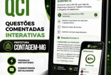 Descubra 500 Questões Comentadas para o Nível Médio em Contagem MG 2026!