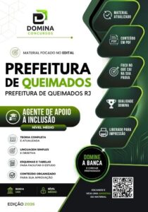 Descubra a Apostila do Agente de Apoio à Inclusão em Queimados, RJ 2026!