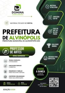 Descubra a Apostila do Professor de Artes de Alvinópolis MG 2026: Inovações e Criatividade!