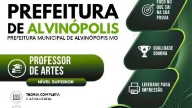 Descubra a Apostila do Professor de Artes de Alvinópolis MG 2026: Inovações e Criatividade!