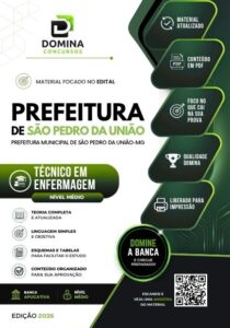 Descubra a Apostila do Técnico em Enfermagem de São Pedro da União MG 2026!