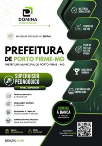 Descubra as Inovações da Apostila Supervisor Pedagógico Porto Firme MG 2026!