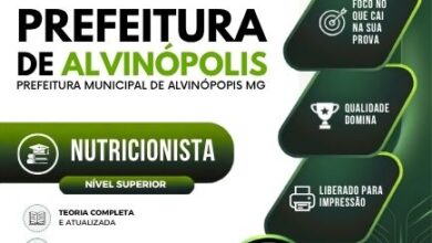 Descubra os Segredos da Apostila Nutricionista: Alvinópolis MG 2026 Revelada! Descubra os Segredos da Apostila Nutricionista: Alvinópolis MG 2026 Revelada!