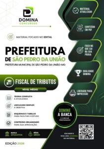 Descubra os segredos da Apostila Fiscal de Tributos em São Pedro da União 2026!
