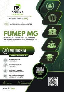 Descubra tudo sobre a Apostila Motorista FUMEP 2026 em Sete Lagoas, MG!