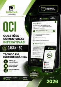 Domine a Eletromecânica: 750 Questões Comentadas para o Concurso CASAN SC 2026!