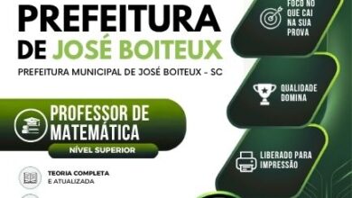 Domine a Matemática em 2026: Apostila José Boiteux para Professores de SC!