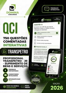 Domine a Prova! 750 Questões Comentadas para Transpetro Júnior 2026