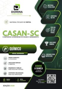 Domine a Química em 2026: Apostila Completa do Químico CASAN SC!