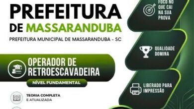 Domine a Retroescavadeira em Massaranduba SC: Apostila 2026 Imperdível!