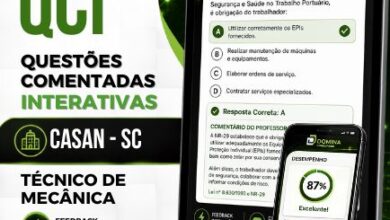 Domine o Futuro: 750 Questões Comentadas para Técnico em Mecânica CASAN SC 2026! Domine o Futuro: 750 Questões Comentadas para Técnico em Mecânica CASAN SC 2026!