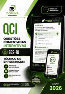 Domine o Sucesso: 750 Questões Comentadas para Técnico de Enfermagem SES RJ 2026!