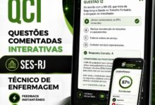 Domine o Sucesso: 750 Questões Comentadas para Técnico de Enfermagem SES RJ 2026!