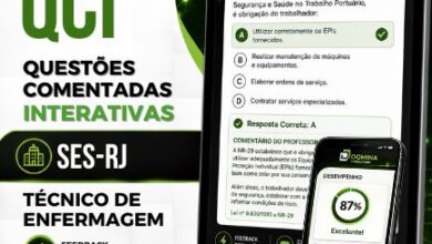 Domine o Sucesso: 750 Questões Comentadas para Técnico de Enfermagem SES RJ 2026!