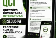 Guia Completo: 1250 Questões Comentadas para o Concurso de Professor de Matemática SEDUC PA 2026 Guia Completo: 1250 Questões Comentadas para o Concurso de Professor de Matemática SEDUC PA 2026