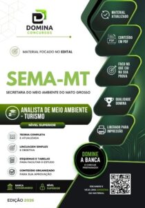 Guia do Analista de Meio Ambiente para Turismo – SEMA MT 2026