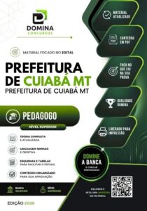 Guia do Professor Pedagogo: Apostila para Formação em Cuiabá – MT 2026