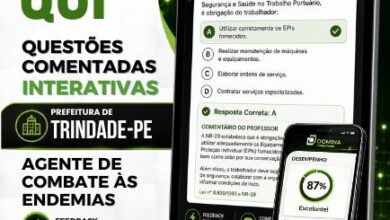 Manual Completo: 750 Questões Comentadas para Agente de Combate às Endemias 2026 Trindade GO Manual Completo: 750 Questões Comentadas para Agente de Combate às Endemias 2026 Trindade GO