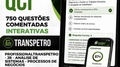 Prepare-se: 750 Questões Comentadas para Análise de Sistemas na Transpetro 2026! Prepare-se: 750 Questões Comentadas para Análise de Sistemas na Transpetro 2026!