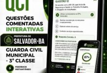 Prepare-se para 2026: 1000 Questões Comentadas para Guarda Civil de Salvador BA! Prepare-se para 2026: 1000 Questões Comentadas para Guarda Civil de Salvador BA!