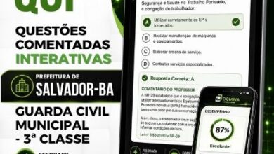 Prepare-se para 2026: 1000 Questões Comentadas para Guarda Civil de Salvador BA!
