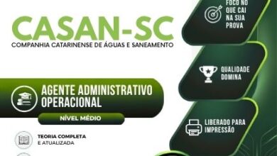 Prepare-se para o Sucesso: Apostila Agente Administrativo CASAN SC 2026! Prepare-se para o Sucesso: Apostila Agente Administrativo CASAN SC 2026!
