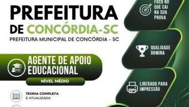 Transforme sua Carreira: Apostila Agente de Apoio Educacional Concórdia SC 2026!