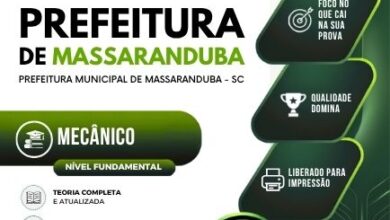Transforme sua Carreira: Apostila Mecânico em Massaranduba SC 2026 à Venda!