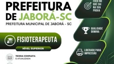 Transforme sua Carreira: Apostila de Fisioterapia – Jaborá SC 2026 à sua disposição!