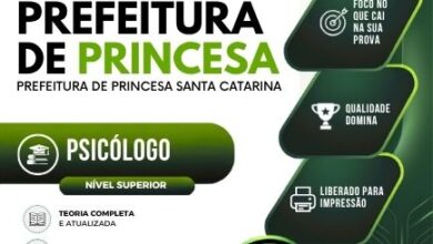 Transforme sua Carreira: Apostila do Psicólogo em Princesa-SC 2026!